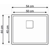 Laweo podgradna sudopera as 356 540x440x200 mm | ePonuda.com