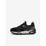 Puma Black Mens Sneakers with Suede Details TRC Blaze - Men