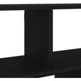  Zidna polica crni hrast 100x25x50 cm inženjerski drvo | Eponuda.com