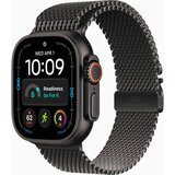 Apple Pametna ura Watch Ultra 4 Cellular 49mm Black Titanium Case s paščkom Black Titanium Milanese Loop, L, (5000481920) Cene