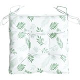  Jastuci za stolice 2 kom s uzorkom lišća 50x50x7 cm od tkanine | shoptok.hr