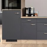 Flex-Well Kuhinjski Blok Z Aparati Shadow, Siva, Barva Hrasta | Shoptok.si