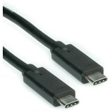 Secomp roline USB3.1 cable, c-c , m/m, black, 1m