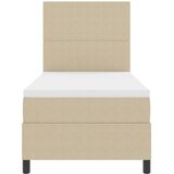  LED Box Spring Krevet Svijetlo siva i bijela. 80 x 200 cm | Eponuda.com
