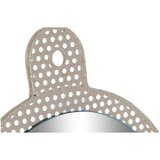  Zidno ogledalo DKD Home Decor Bijela Roza 22 x 1 5 x 40 cm (2 kom.) | shoptok.hr