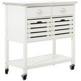 Premier Housewares Servirni voziček na kolesih 46x86 cm Frankfurt – Cene