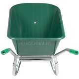  Zelena kolica 90 L 150 kg Pocinčani čelik i plastika | shoptok.hr