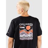 Columbia Tehnička sportska majica 'Explorers Canyon™' siva / koraljna / crna / bijela | shoptok.hr
