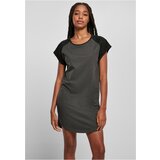 UC Ladies Women's raglan T-shirt with contrasting charcoal/black | Shoptok.si