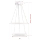 Opviq LED luster Leonis White White Light | ePonuda.com