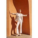 Marisse White T-Shirt With A Hat On The Pocket | Shoptok.si