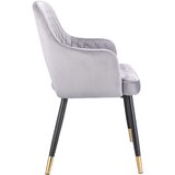 Jumi Borgo žamet oblazinjen stol, (21888383) | Shoptok.si