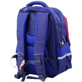  Dječji školski ruksak s remenom za prsa, tamnoplavi, crveni, svemirski, 20 l, 38 cm | shoptok.hr