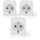 Nedis pametna vtičnica WIFIP121FWT3, WiFi, 3 kos | Shoptok.si