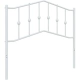  Kovinsko vzglavje belo 100 cm | Shoptok.si