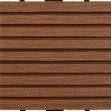  Pločice za decking 22 pcs Smeđa 30 x 30 cm Drvoplastična smjesa | Eponuda.ba