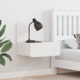  Noćni ormarić montiran na zid 2 pcs Bijelo 44 x 32.5 x 40 cm | shoptok.hr