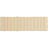 vidaXL Jastuk za ležaljku bež 200 x 50 x 3 cm od tkanine Oxford | shoptok.hr