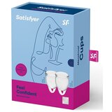 Satisfyer Menstrual Cups Menstrualna čašica Feel Confident, prozirna | shoptok.hr