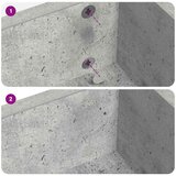  Ljepljiva Pokrivač za Vijake 2 pcs Betonski sivi Ø 20 x 0 5 mm | shoptok.hr