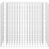  Gabionska sadilica od pocinčanog čelika 90 x 30 x 90 cm | shoptok.hr