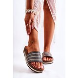 S. BARSKI Women's Classic Slippers With A Chain Black Maddy | Shoptok.si