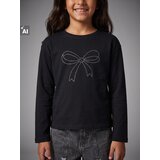 Sinsay Pamučna majica s cirkonima | shoptok.hr