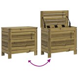  Vrtni tabure 62 x 31,5 x 52 cm od impregnirane borovine | Eponuda.com