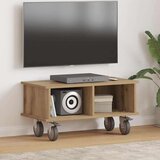 TV stojalo Umetni hrast 68,5 x 35 x 35 cm Konstruiran les, (5000132379) | Shoptok.si