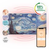 Klarstein Wonderwall Air Art Smart, infracrveni grijač, 120 x 60 cm, 700 W, aplikacija, zvijezde | shoptok.hr