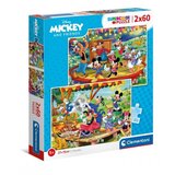 Clementoni Igračka puzzle Mickey i Minnie 2x60 21620 Cijene