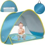Popup poluotvoreni šator za plažu s bazenom 65x115x80cm