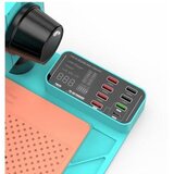 ATTEN Mikroskop RF4/ RF-7050TVA9 set/ sa USB naponskim HUBom/ svetlo plavi | Eponuda.com