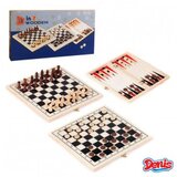 Denis 3 u 1 društvene igre - drvene | ePonuda.com