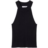 Mango Top z naramnicami 'LOPEZ' črna | Shoptok.si