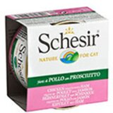 Schesir Cat - Piletina i Šunka u želeu - 85 g Cene
