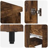  Toaletna jedinica Dimljeni hrast 60 x 35 x 80 cm | shoptok.hr