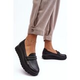 Boto Leather Platform Half Boots with Ornament Black Lemar Lehira | shoptok.hr