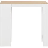  Barski stol s policom bijeli 110 x 50 x 103 cm | Eponuda.ba