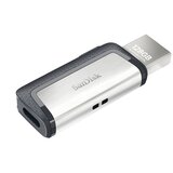 Sandisk USB pomoćna memorija Smartphone/tablet Ultra® DualDrive Srebrna 128 GB USB 3.0, USB-C™ | Eponuda.ba