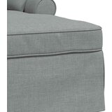  Ležaljka s suknjom Svijetlo siva 91 x 157 x 91 cm tkanina | shoptok.hr