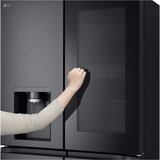LG InstaView GMG960EVJE side-by-side refrigerator Freestanding 638 L Black | shoptok.hr