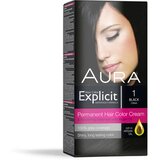 Aura EKSPLICITNA Boja za kosu 1 NOVA crna Cijene