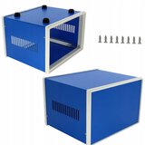 Rosfix KOVINSKI KOVČEK MODRE BARVE ZA INSTRUMENTE 140X210X180MM, (22104241) | Shoptok.si