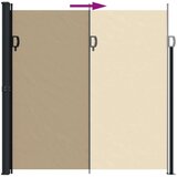  Bočna tenda na uvlačenje bež 200 x 500 cm | shoptok.hr
