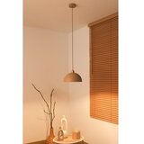  Duolla - Visilica na sajli IRONLINE 1xE27/15W/230V prečnik 27 cm bež/bakrena | Eponuda.com