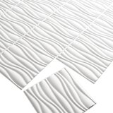  Zidne panele 12 pcs Bijela 50 x 50 cm | shoptok.hr