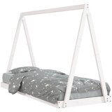Maison Chic Otroški posteljni okvir - Otroški ležaj bel 80x200 cm trdna borovina-J2717, (21794327) | Shoptok.si