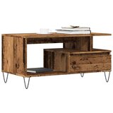  Klubska mizica starinski les 90x49x45 inženirski les, (22056407) | Shoptok.si