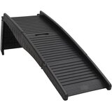  Sklopiva rampa za pse crna 153 x 40 x 12,5 cm od plastike | Eponuda.com